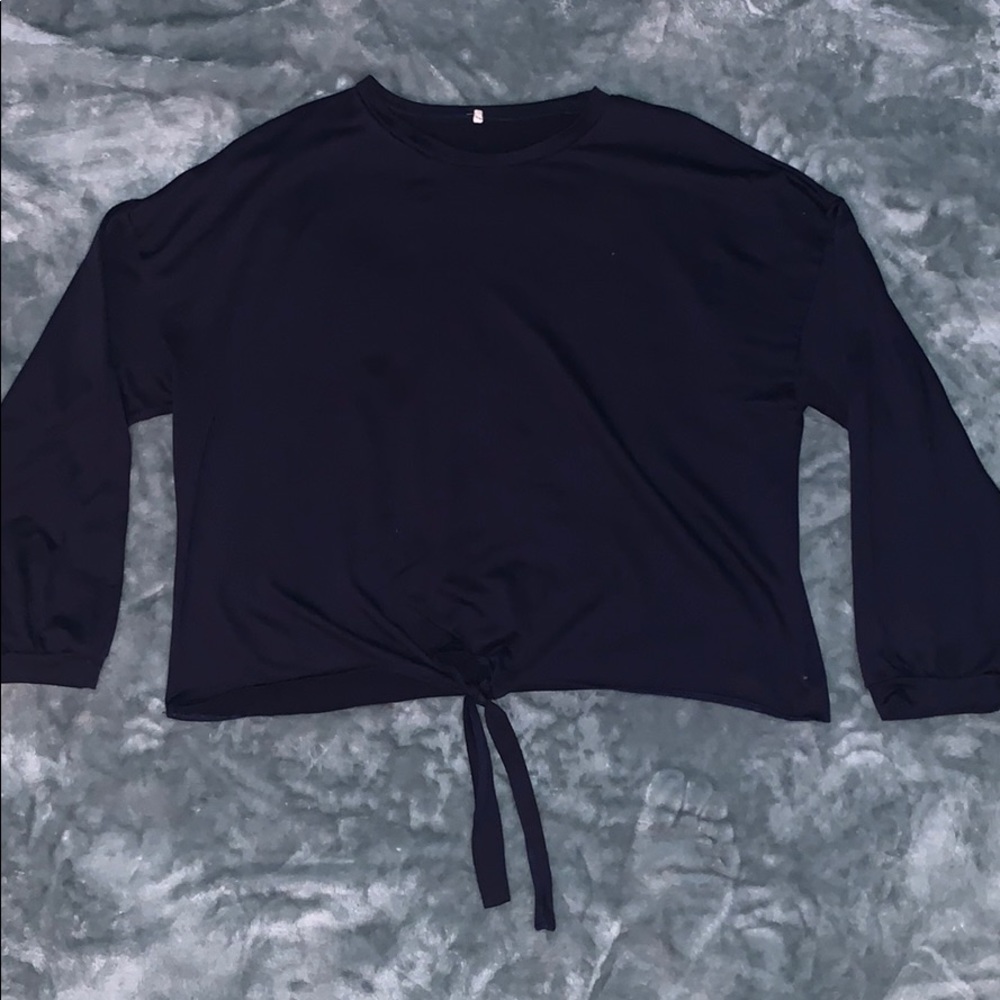 Navy blue shirt